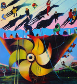 ARCHE NOAH  140x130cm / Leinwanddruck in Originalgröße
