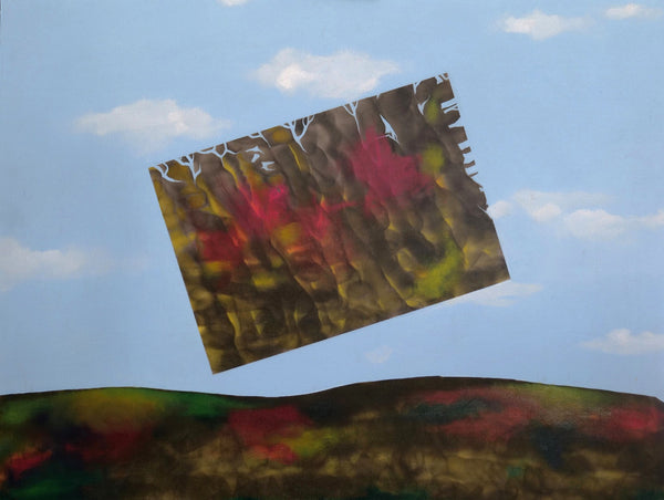 (1) DER FRÜHLING KOMMT  60x80cm / Leinwanddruck in Originalgröße