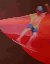 HALF PIPE 120x100cm / Leinwanddruck in Originalgröße