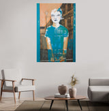 (A)   KING OF THE STREET     Serie:  Nicht von dieser Welt   150x100cm