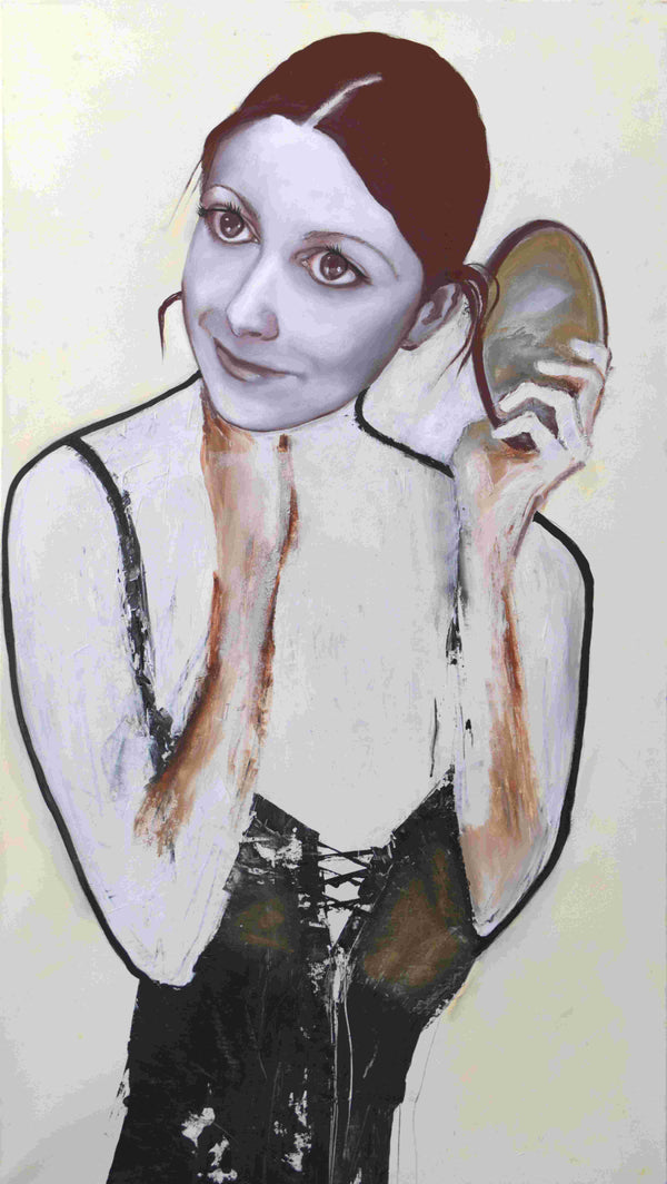 (portrait) MORNING NEWS 150x85cm / Leinwanddruck in Originalgröße