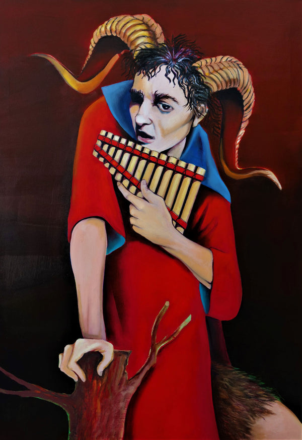 (B) PAN / Serie: Physio Gnome  130x90cm / Leinwanddruck in Originalgröße