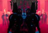 (ZWEITEILER) PARCOUR  70x100cm / Leinwanddruck in Originalgröße
