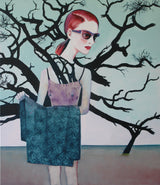 (2)SERIE -  Frauen in der Mythologie:  PENELOPE   140x130cm / Leinwanddruck in Originalgröße