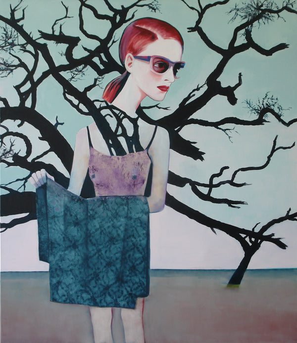 (2)SERIE -  Frauen in der Mythologie:  PENELOPE   140x130cm / Leinwanddruck in Originalgröße