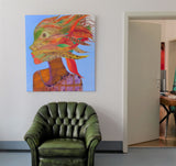 PORTRAIT EINER SPRECHENDEN PFLANZE  110x100cm