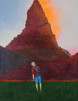 DER PROPHET  90x70cm / Leinwanddruck in Originalgröße