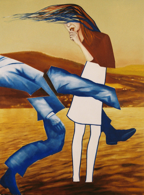 (1) STORMY WEATHER 150x110cm / Leinwanddruck in Originalgröße