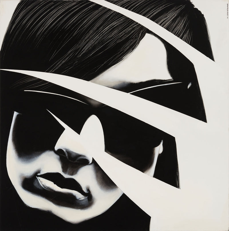 (portrait)  SUNNY  GIRL  III  120x120cm / Leinwanddruck in Originalgröße 2. Edition von 20