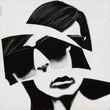 (portrait)  SUNNY  GIRL II  120x120cm I Leinwanddruck in Originalgröße 3. Edition von 20