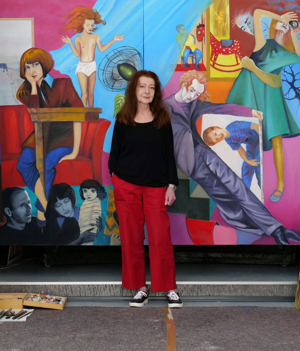 (G)  Großformat   WAHNSINNSTAG 180x220cm   Zweiteiler