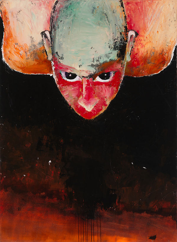 (B) WATCHING YOU / Serie: Physio Gnome  150x110cm / Leinwanddruck in Originalgröße