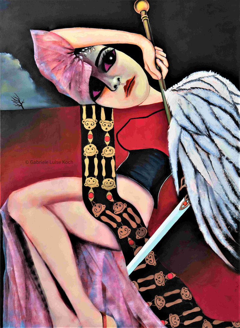 (2) SERIE -  Frauen in der Mythologie: TURANDOT  150x110cm