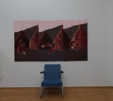 I CAN´T REMEMBER  ORIGINAL  Triptychon    130 x 240 cm  (Gesamtgröße)